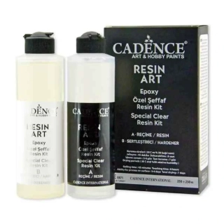 ..do 5ti dnů Umělecká křišťálová pryskyřice 2x250ml Cadence Resin Art