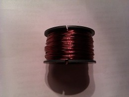 Měděný drát lakovaný 0,9mm 10m tmavý