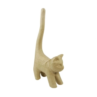 Kartonový předmět XS kočka 3,5x8,7x16,5cm