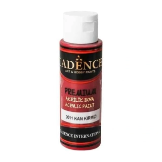 Akrylová barva Cadence Premium 70ml červená temná