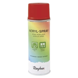 Akrylový sprej 200ml červená