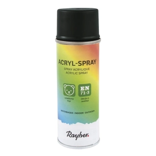 Akrylový sprej 200ml černá