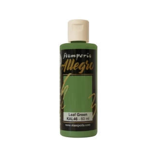 Akrylová barva 60ml zelená listová
