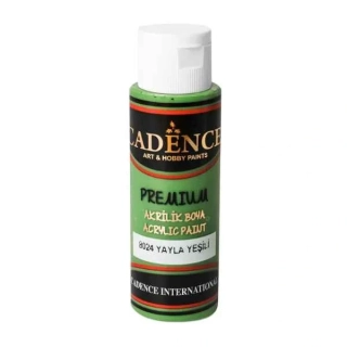 Akrylová barva Cadence Premium 70ml zelená