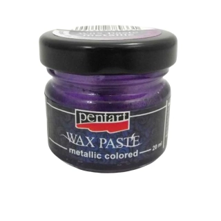 Vosková pasta metalická 20ml fialová