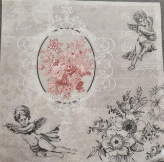 Ubrousek 33x33cm anděl