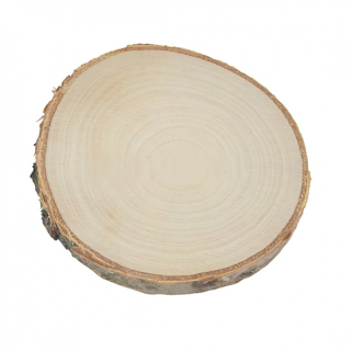 Přírodní dřevěné kolečko cca ø9-10cm 1ks 