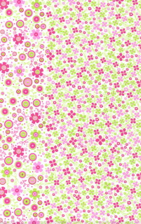 DECOPATCH papír - květinky 1ks 30x40cm