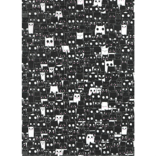 DECOPATCH papír - kočky a sovy 1ks 30x40cm