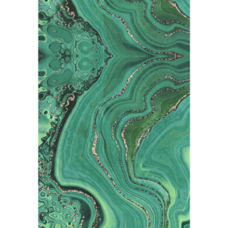 DECOPATCH papír zelený marbling 1ks 30x40cm