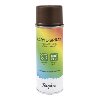 Akrylový sprej 200ml tm.hnědá