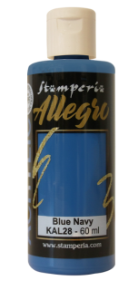 Akrylová barva 60ml modrá
