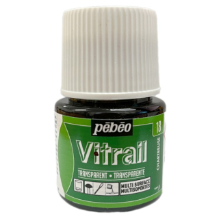 Vitrail na sklo, kovy, plexisklo 45ml karmínová