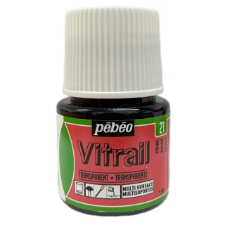Vitrail na sklo, kovy, plexisklo 45ml růžová