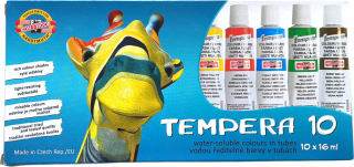 Temperové barvy 10x16ml KOH-I-NOOR 