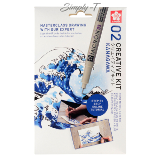 Kreativní sada Sakura - Wave of Kanagawa