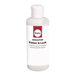 Lepidlo+lak na decoupage 80ml Rayher