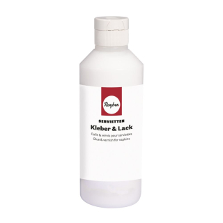 Lepidlo+lak na decoupage 250ml Rayher