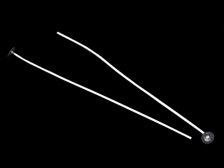 Knot s plíškem 20cm 1ks