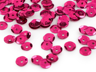 Flitry lomené Ø6mm 10g růžová