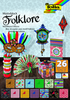 Blok s motivem folklor 26 listů
