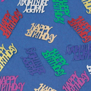 Konfety - Happy Birthday mix barev 10g