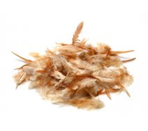 Peří přírodní  6-15cm 10g