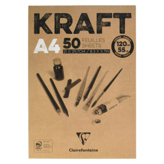 Skicák Kraft (120g/m2,50listů) A