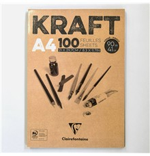 Skicák Kraft (90g/m2,100 listů) A4