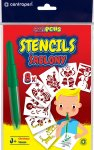 Šablona k foukacím fixům J vánoční