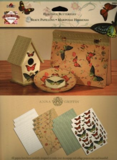 Scrapbook a decoupage papír PLAID 21,5x28cm 12listů