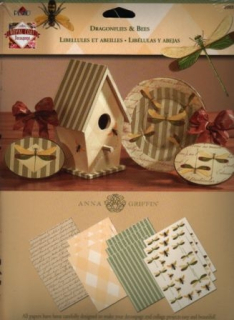 Scrapbook a decoupage papír PLAID 21,5x28cm 12listů