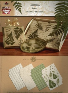 Scrapbook a decoupage papír PLAID 21,5x28cm 12listů
