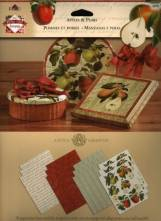 Scrapbook a decoupage papír PLAID 21,5x28cm 12listů