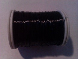 Dekorační drát 0,4mm cca25m černý