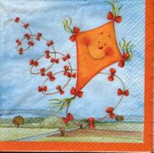 Ubrousek 33x33cm drak