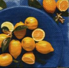 Ubrousek 33x33cm citron