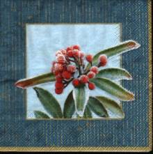 Ubrousek 33x33cm zima