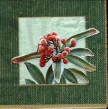 Ubrousek 33x33cm zima