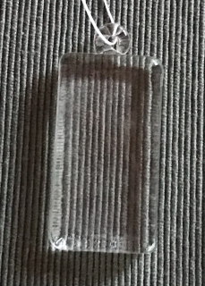 Sklíčko ploché 3,8x2,5cm