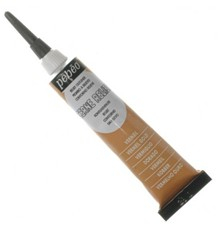 Kontura na sklo CERNE RELIEF zlatá rumělka 20 ml