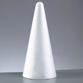 Kužel polystyren 15,5x8cm 1ks