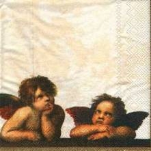 Ubrousek 33x33cm anděl