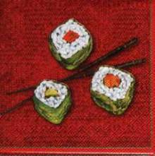 Ubrousek 25x25cm sushi
