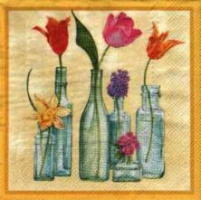 Ubrousek 33x33cm tulipán