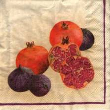 Ubrousek 33x33cm granátové jablko