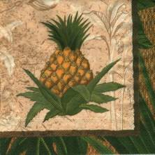 Ubrousek 33x33cm ananas