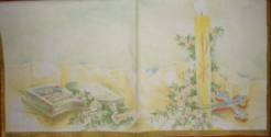 Ubrousek 33x33cm svíčka