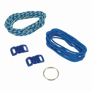 Sada na výrobu náramků Paracord modrá