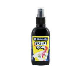 Barva na textil ve spreji 110ml černá